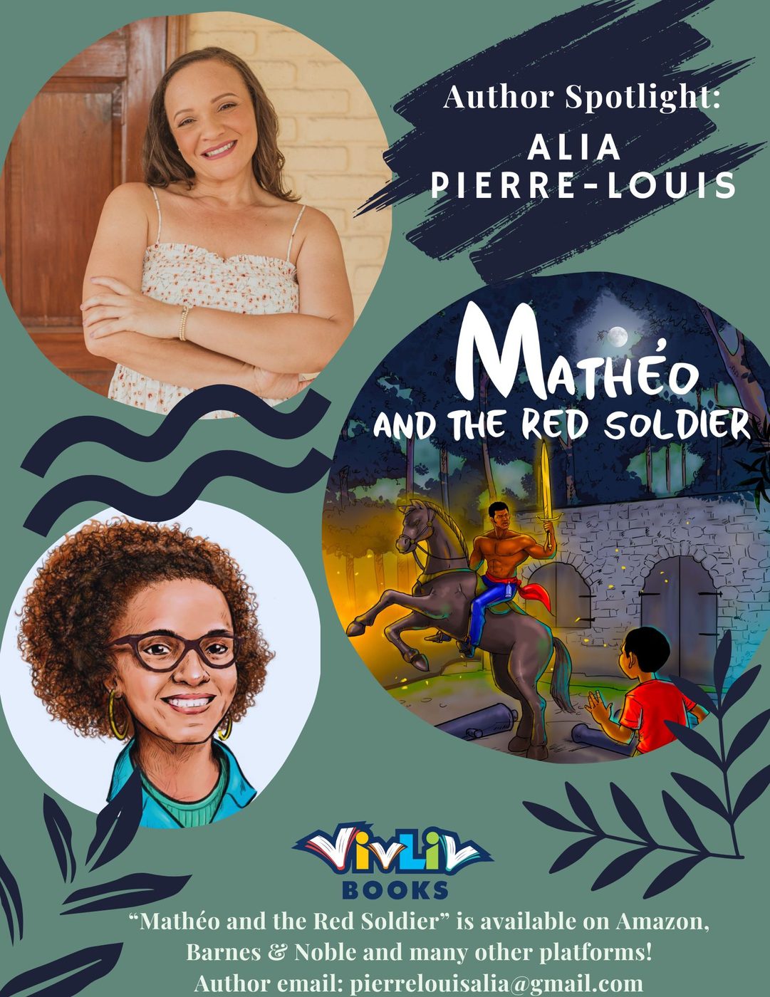 Mathéo and the Red Soldier author spotlight