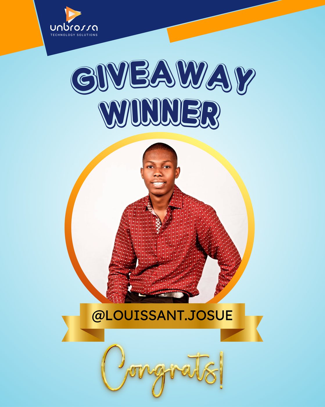 Giveaway winner announcement